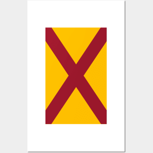 Motherwell Scottish Saltire Posters and Art